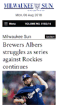 Mobile Screenshot of milwaukeesun.com